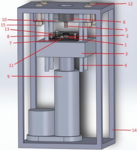 电导率测量装置的三维模型